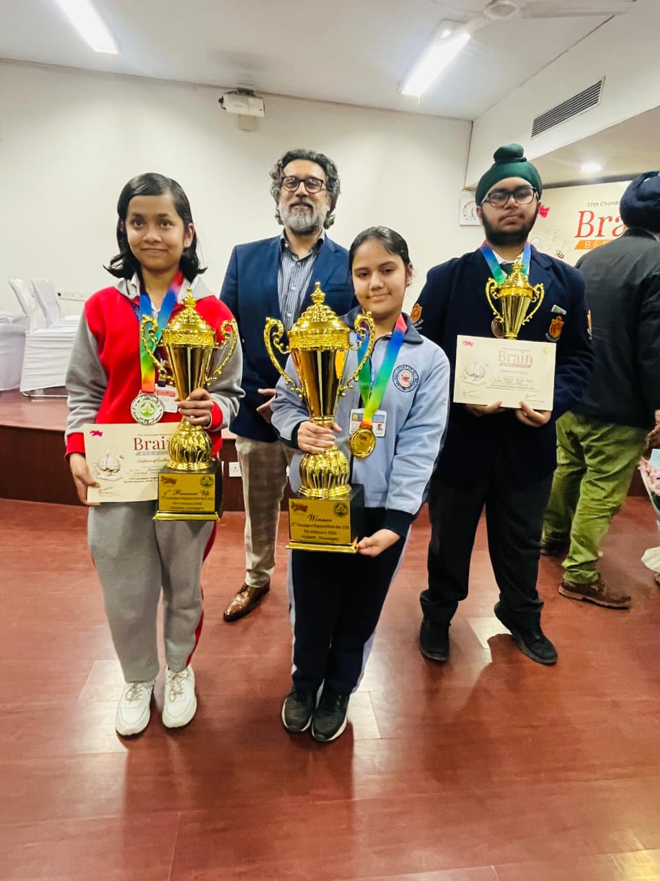Girls Outshine Boys Again: Results of the 17th Chandigarh Regional Brain Bee Announced at PGIMER